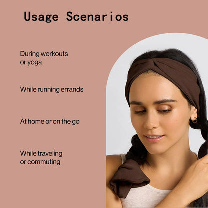 Heatless Curls Headband No Heat Overnight Hair Curler Soft Fabric Long Ribbon Curling Rod Natural Waves Hair Styling Tool for Wo