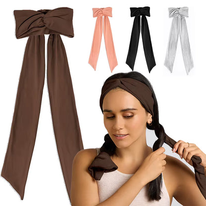 Heatless Curls Headband Soft No Heat Hair Styling Tool Long Ribbon Curling Rod for Women Hair Tools