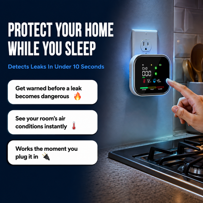 AirGuard 6-in-1 Home Safety Monitor