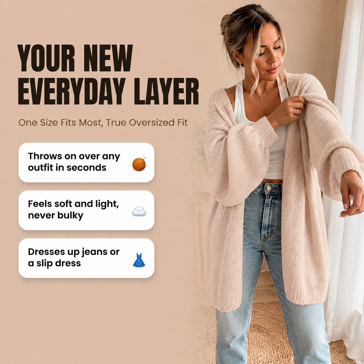 The Everyday Cozy Cardigan